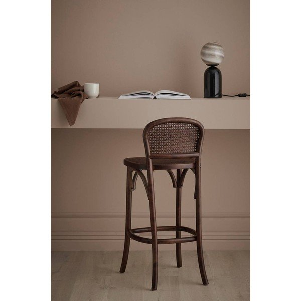 Тъмнокафяв ратанов бар стол (височина на седалката 67 cm) Today – Ellos Home-image-1