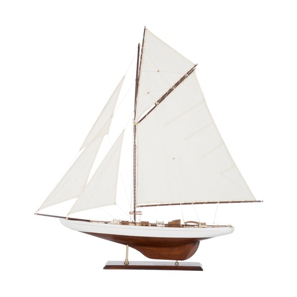 Objekt plachetnice Sail Boat White, 103 cm