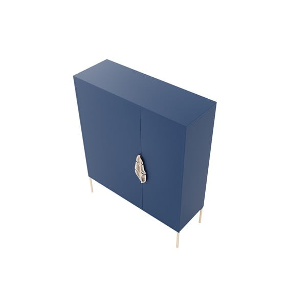 Тъмносин стелаж за обувки Merlin - Skandica-image-3