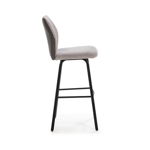 Светлосиви бар столове в комплект от 2 бр. 75 см Pol - Marckeric-image-3