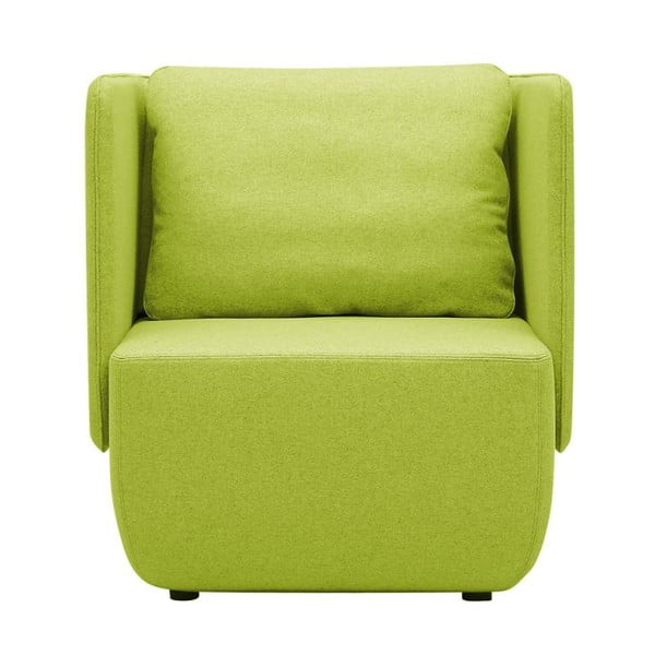 Лайм зелено кресло ниско Opera - Softline