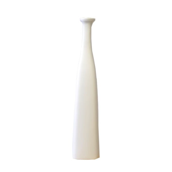 Бяла керамична ваза, височина 42 cm Persei - Rulina