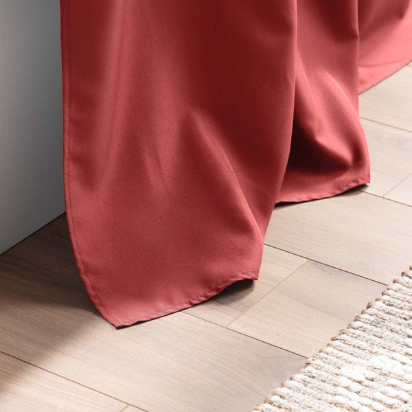 Червено перде 140x180 cm Essentiel – douceur d'intérieur-image-3