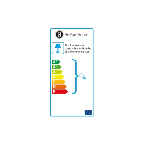Сива висяща лампа , ø 15 cm Engrave - BePureHome-image-2