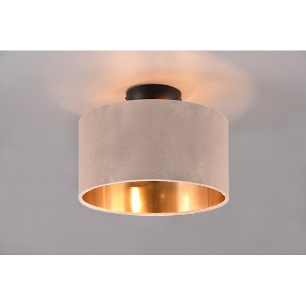 Черно-бежово таванно осветително тяло ø 30 cm Julieta - Trio-image-1