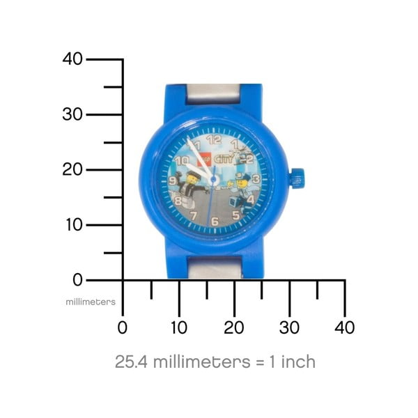 Детски часовник с фигурка на градски полицай - LEGO®-image-4