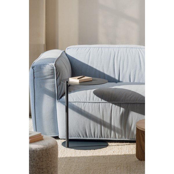 Стоманена кръгла странична масичка 41x40 cm Ande – noo.ma-image-1