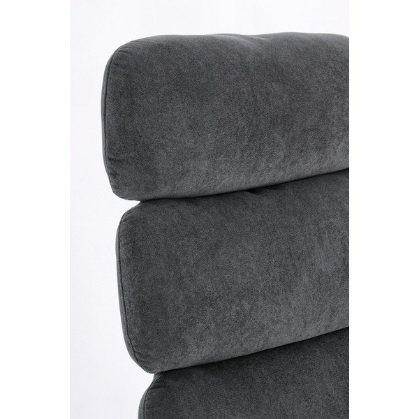 Черно въртящо се кресло Violante – Bizzotto-image-1