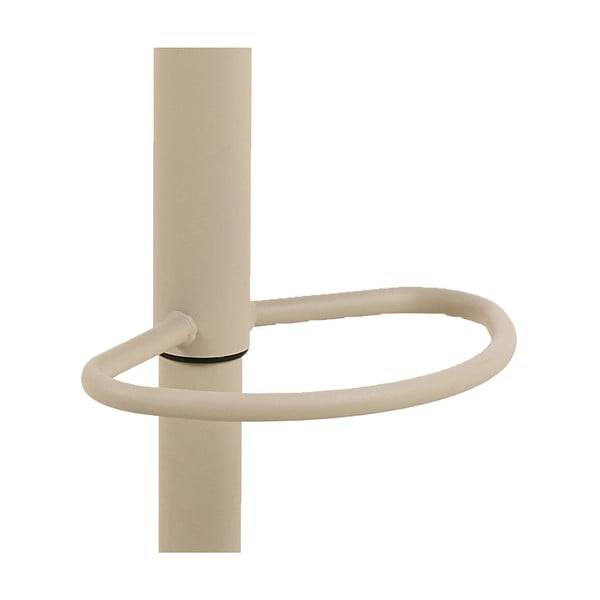 Бежов бар стол с регулируема височина с подлакътници (височина на седалката 86 cm) Eleanor – Actona-image-4