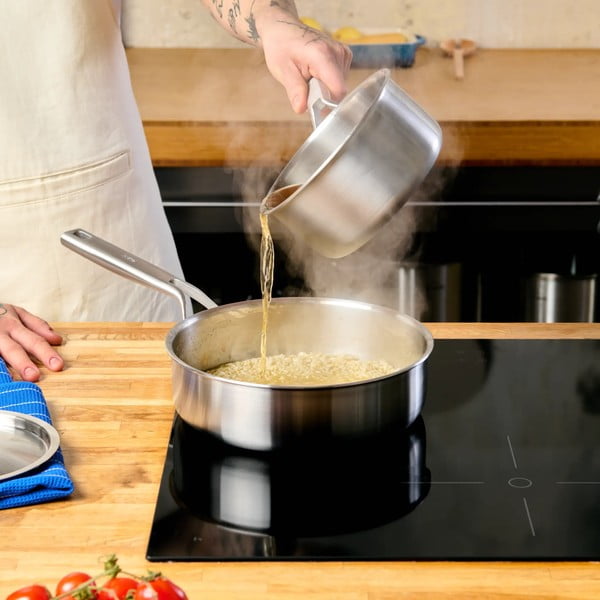 Тиган с капак от неръждаема стомана ø 24 cm Lucca 3.0 – FABINI-image-1