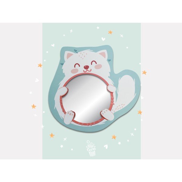 Стенно огледало ø 20 cm Kitty - Mioli Decor-image-2