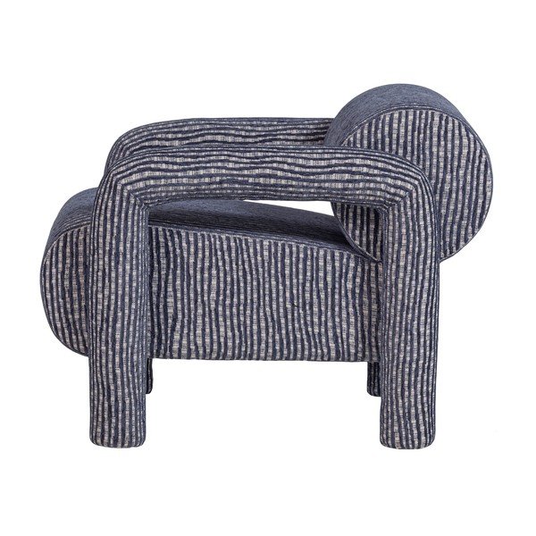 Сиво-синьо кресло Lenny – WOOOD-image-3