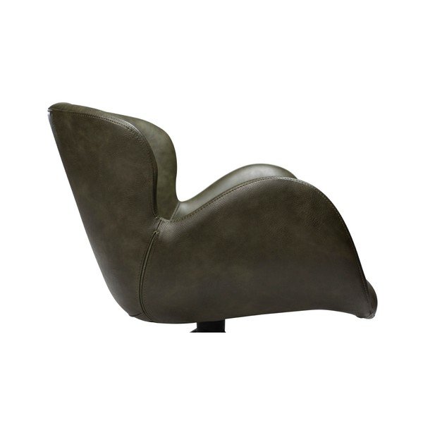 Тъмнозелен фотьойл от екокожа DAN-FORM Дания Gaia Lounge - DAN-FORM Denmark-image-4