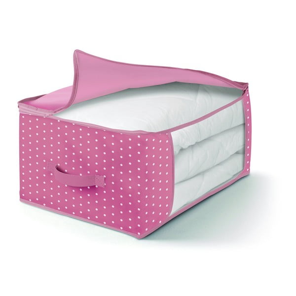Розова кутия за съхранение на завивки Pinky, 60 x 45 cm - Cosatto
