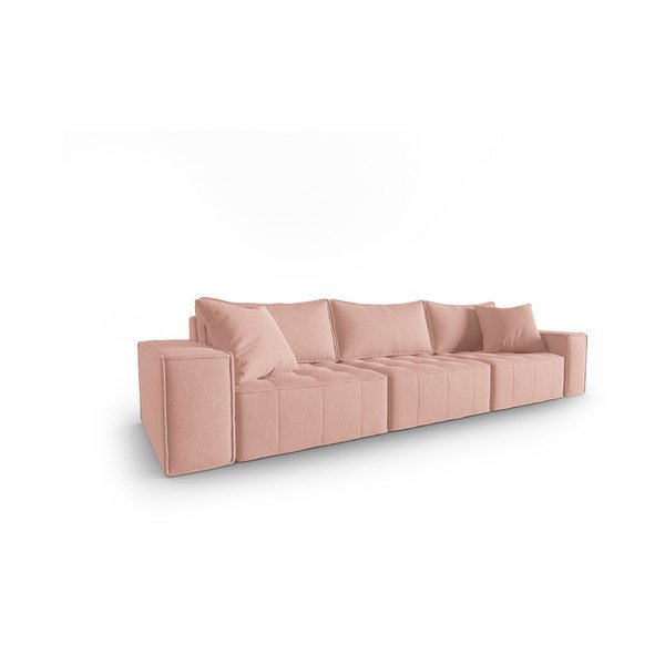 Розов диван 292 cm Mike - Micadoni Home-image-2