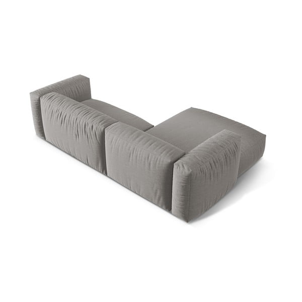 Светлосив модулен ъглов диван (ляв ъгъл) Martina – Micadoni Home-image-3