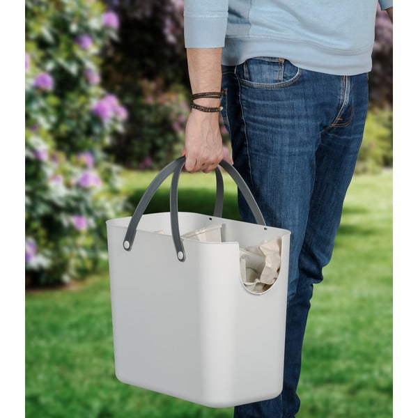 Кошче за отпадъци от рециклирана пластмаса 25 л Albula - Rotho-image-1