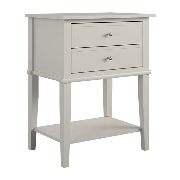 Светлосиво нощно шкафче Franklin – Støraa