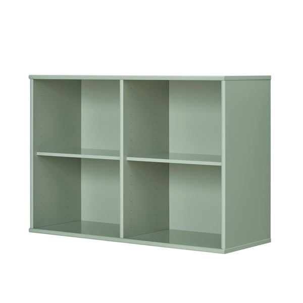 Светлозелена висяща библиотека 89x61 cm Mistral – Hammel Furniture-image-1