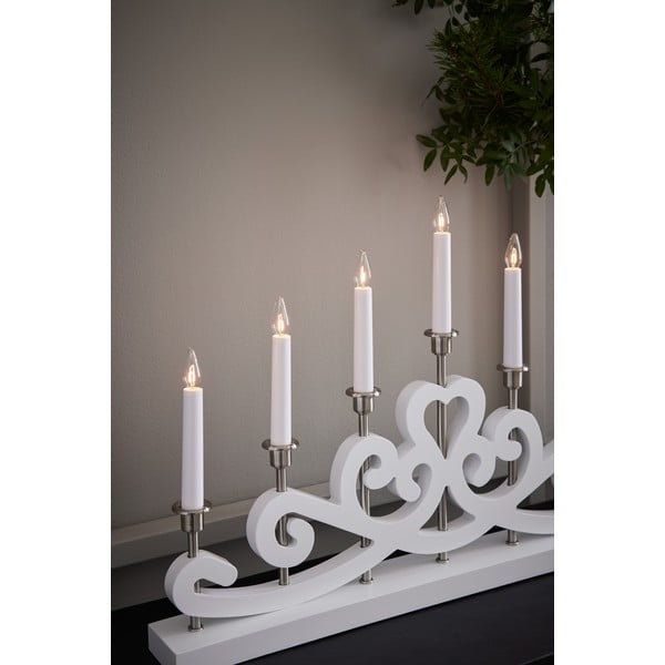 Бяла коледна светлинна украса Nightfall – Markslöjd-image-2