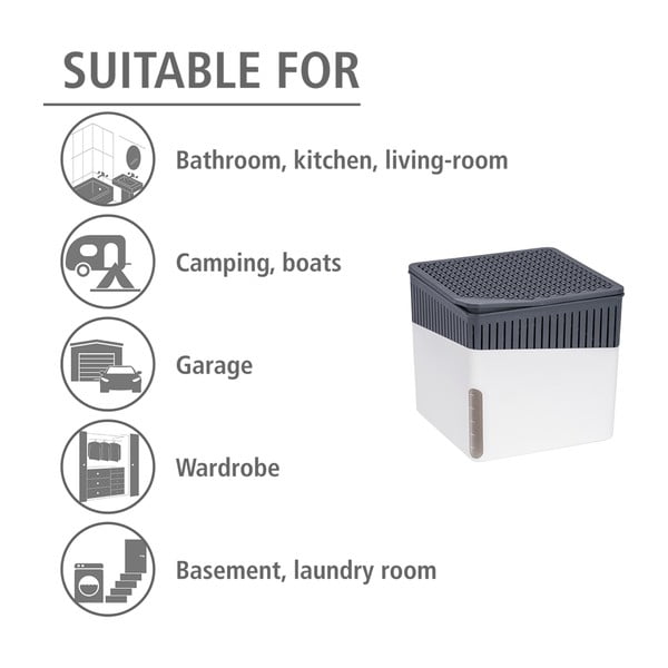 Резервна касета за абсорбатор на влага Cube  1 kg – Wenko-image-3