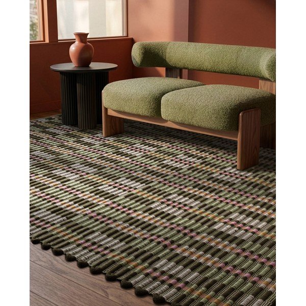 Ръчно изработен килим в цвят каки 160x230 cm – Asiatic Carpets-image-1