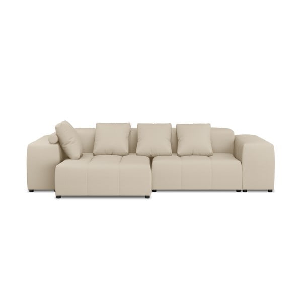 Бежов ъглов диван (променлива) Rome - Cosmopolitan Design