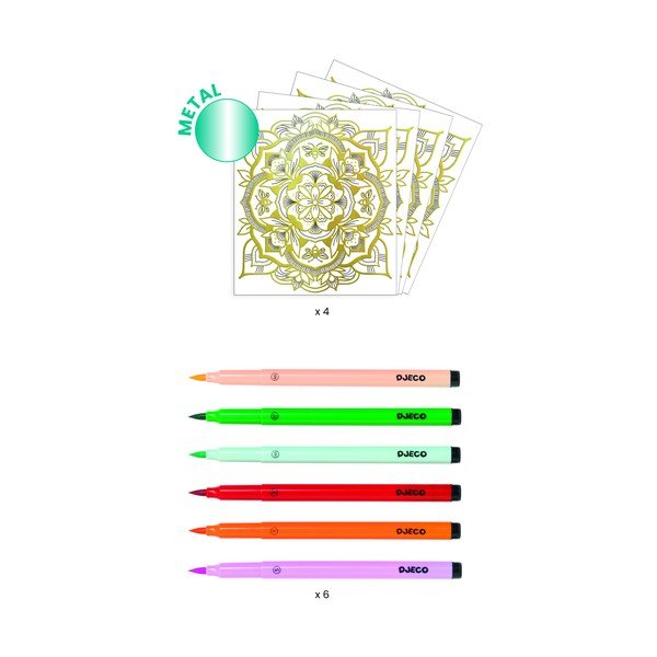 Творчески комплект Flora - Djeco-image-1