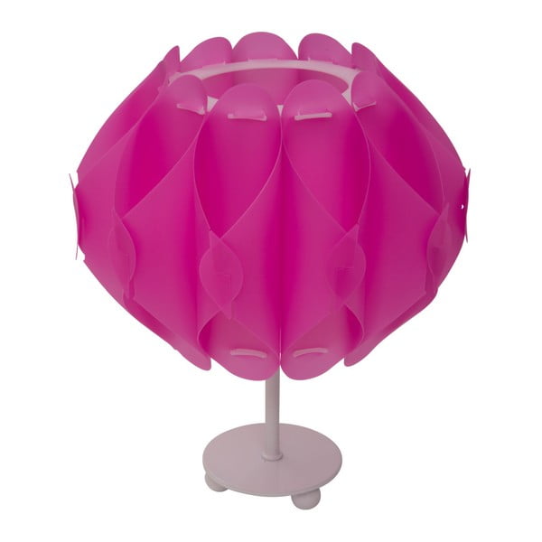 Růžová stolní lampa Mauro Ferretti Ball
