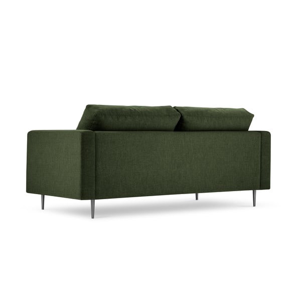 Lahvově zelená pohovka Milo Casa Piero, 220 cm-image-3