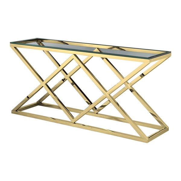 Konzolový stolek ve zlaté barvě Artelore Vanir