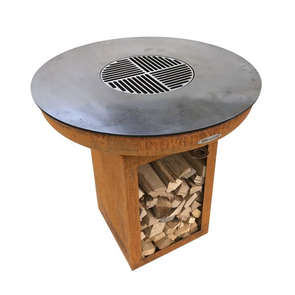 Кафява външна скара на дърва , ø 82 cm Carus M - Remundi-image-2