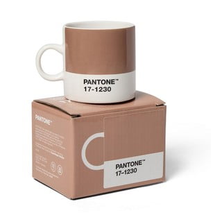 Светлокафява керамична чаша за еспресо 120 ml Mocha Mousse 17-1230 – Pantone