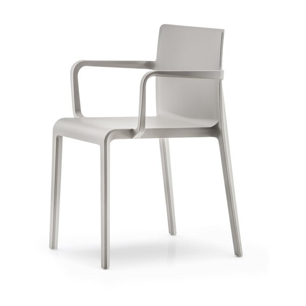 Béžová židle s područkou Pedrali Volt