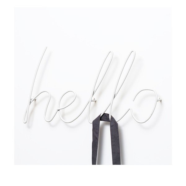 Bílý věšák Hello Coat-image-2