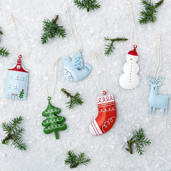 Коледна украса Snowman - Rex London-image-3