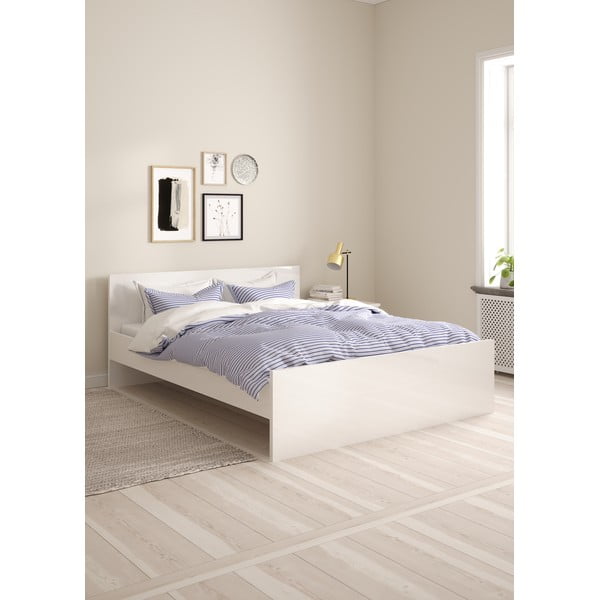 Бяло двойно легло 160x200 cm Naia – Tvilum-image-1