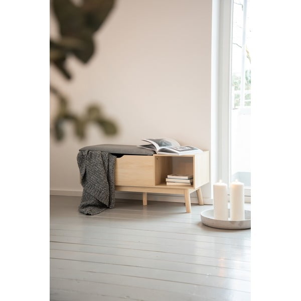 Шкаф за обувки с пейка Edda - Wenko-image-1