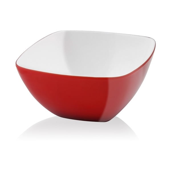 Червена купа за салата , 14 cm - Vialli Design