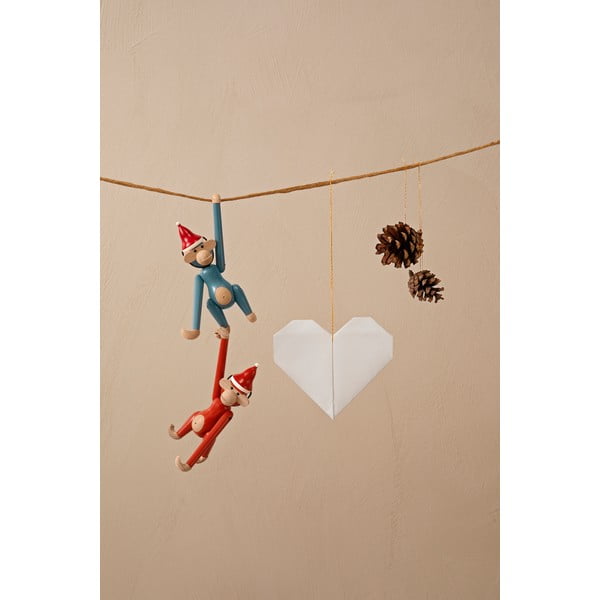 Статуя от масивно дърво (височина 9,5 cm) Monkey Mini – Kay Bojesen Denmark-image-4