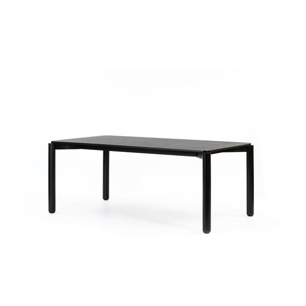 Черна маса за хранене , 180 x 100 cm Atlas - Teulat-image-4