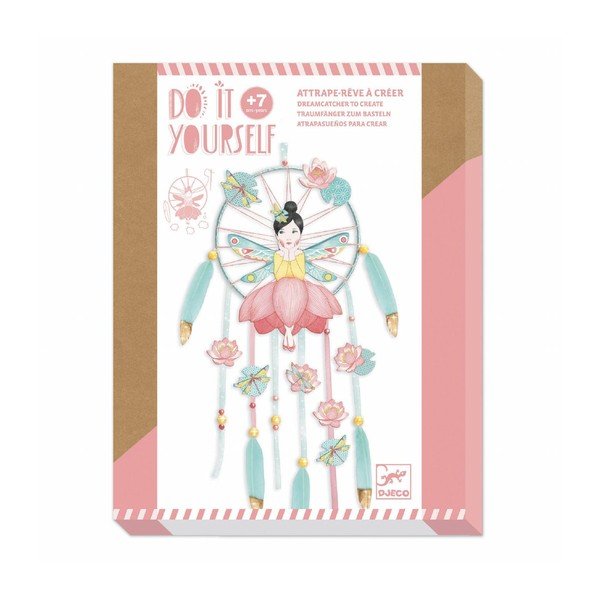 Направи си сам ловец на сънища Момиче в лотос - Djeco-image-2