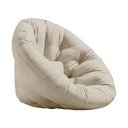 Бежов ленен фотьойл Nido - Karup Design