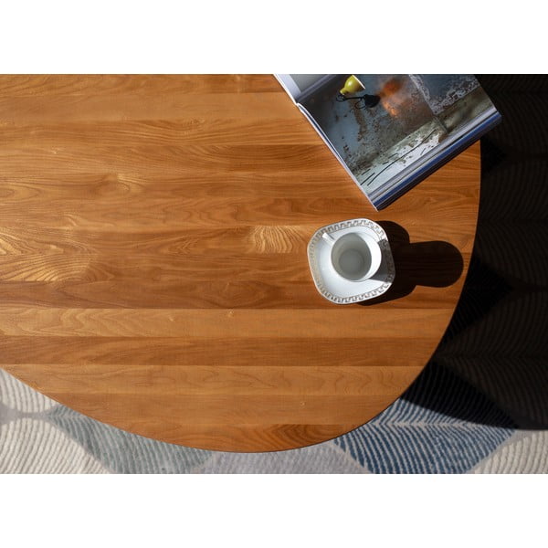 Масичка за кафе, изработена от ясенова дървесина Contrast Pick - Ragaba-image-4