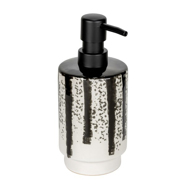 Черно-бял керамичен диспенсер за сапун 340 ml Subiza – Wenko