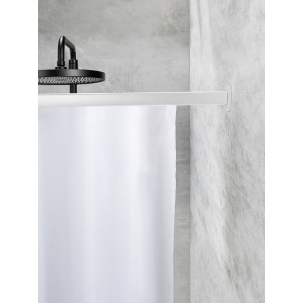Прът за душ завеса в лъскаво сребристо Era – Wenko-image-2