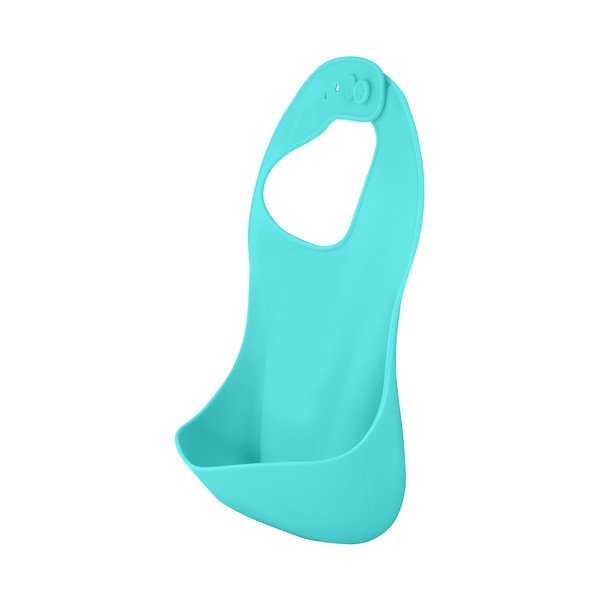 Син силиконов лигавник с джоб Лигавник - Kindsgut-image-3