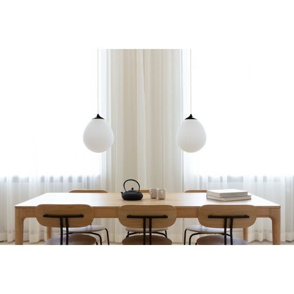 Черно-бял абажур ø 27 cm Around the World Medium – UMAGE-image-1