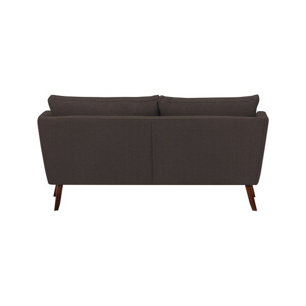 Кафяв триместен диван Elena, с шезлонг в левия ъгъл - Mazzini Sofas-image-4