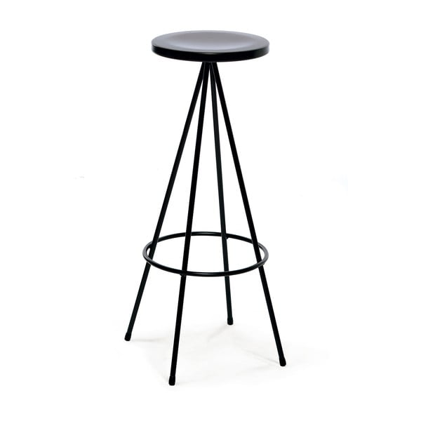 Venkovní barová stolička Mobles 114 Nuta Black, výška 75cm